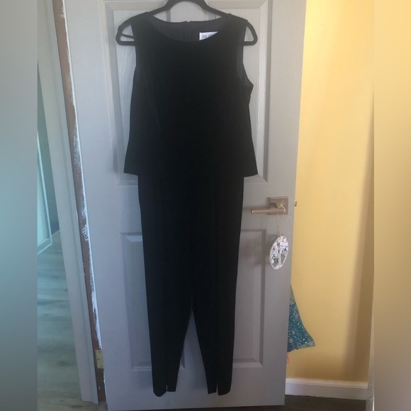Velour Jumpsuit - Picture 1 of 4